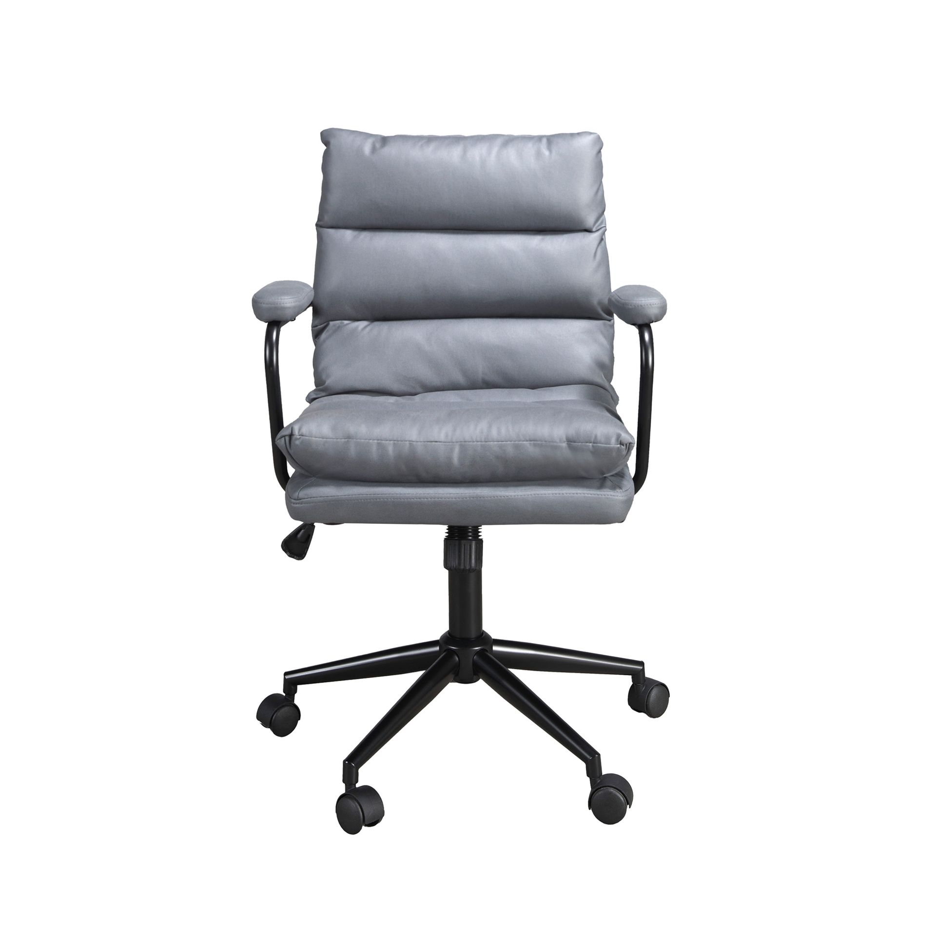 Angel Cerdá 4155 - Moderne Bureaustoel in Grijze Stof met Ergonomisch Design