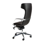 Angel Cerdá 4215 - Luxe Bureaustoel in Zwart Kunstleer met Ergonomisch Design