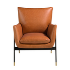 Angel Cerdá 5091 - Bruine leren fauteuil