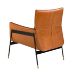 Angel Cerdá 5091 - Bruine leren fauteuil