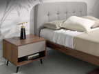 Angel Cerdá 8028 – Luxe tafellamp van zwart marmer en goudkleurig staal