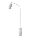 Angel Cerdá 8036 – Moderne Vloerlamp van Marmer en Wit Staal