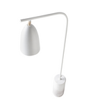 Angel Cerdá 8036 – Moderne Vloerlamp van Marmer en Wit Staal