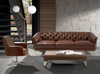 Angel Cerdá 8048 – Luxe Vloerlamp van Wit Marmer, Verguld Staal en Wit Glas