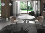 Angel Cerdá 8048 – Luxe Vloerlamp van Wit Marmer, Verguld Staal en Wit Glas