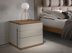 Angel Cerdá 8049 – Elegante tafellamp van goudkleurig staal en wit glas